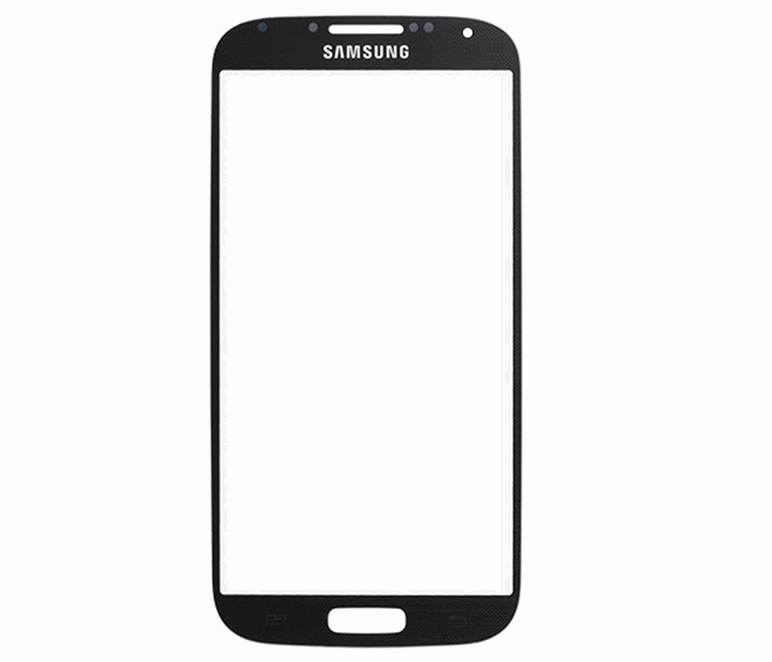 Galaxy S4 Front Screen Glass Lens Replacement (Black)